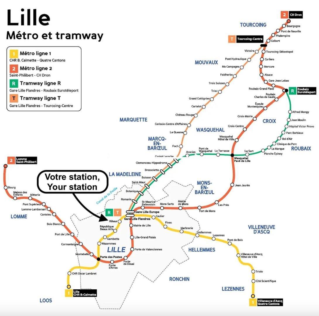 Nice Apartment 2 Bedrooms In Old Lille! מראה חיצוני תמונה